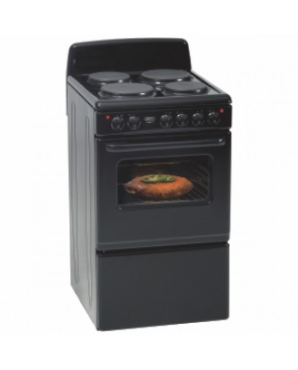 Defy Stove 4 Plate 500 Electric Black Compact