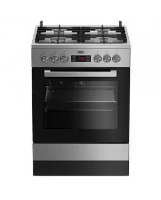 Defy Stove 4 Gas 600 Electric Oven Silver